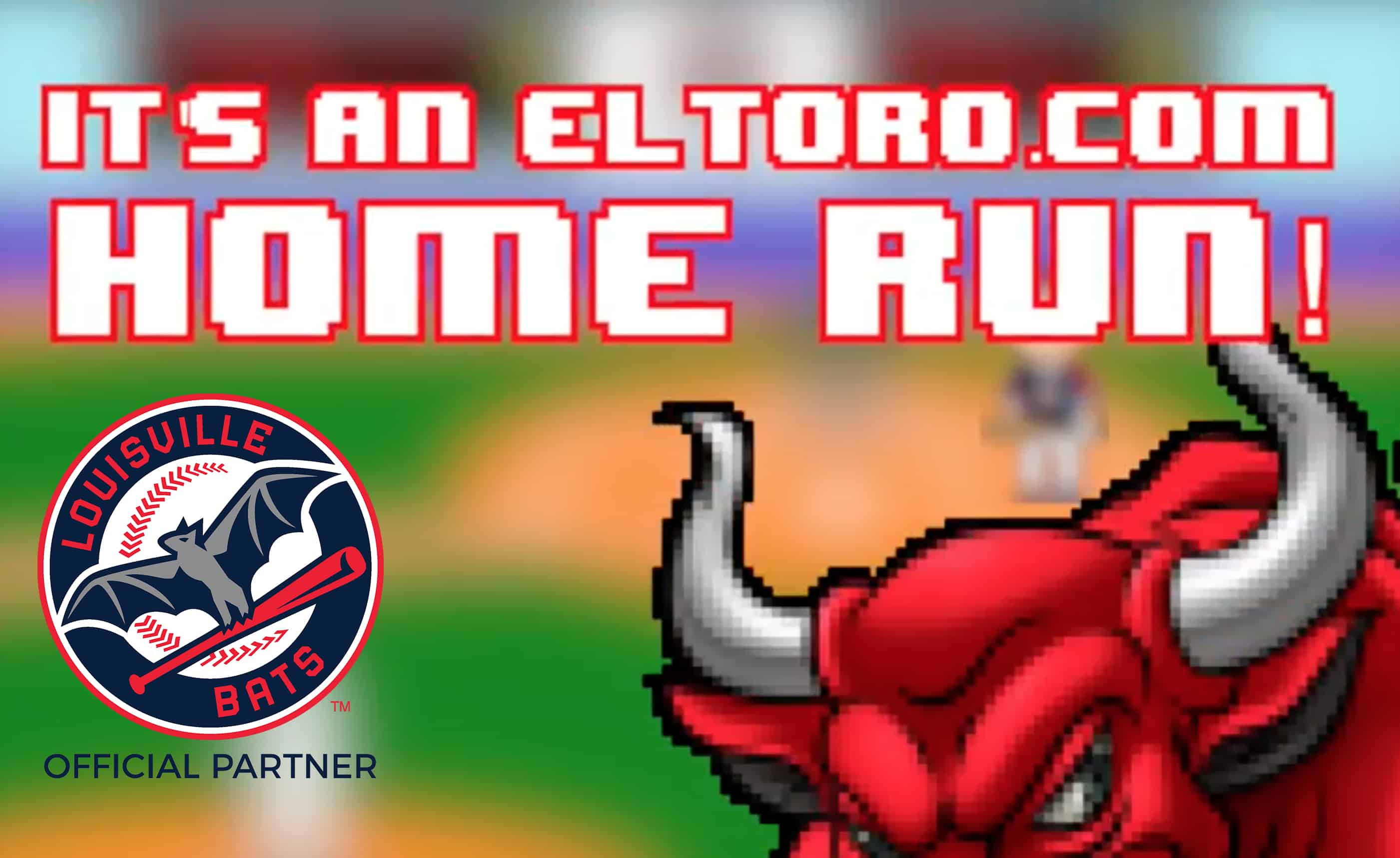 El Toro Home Run Louisville Bats Official Partner