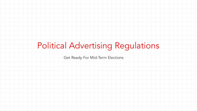 political advertising regulations
