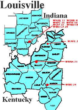 Louisville Media Map